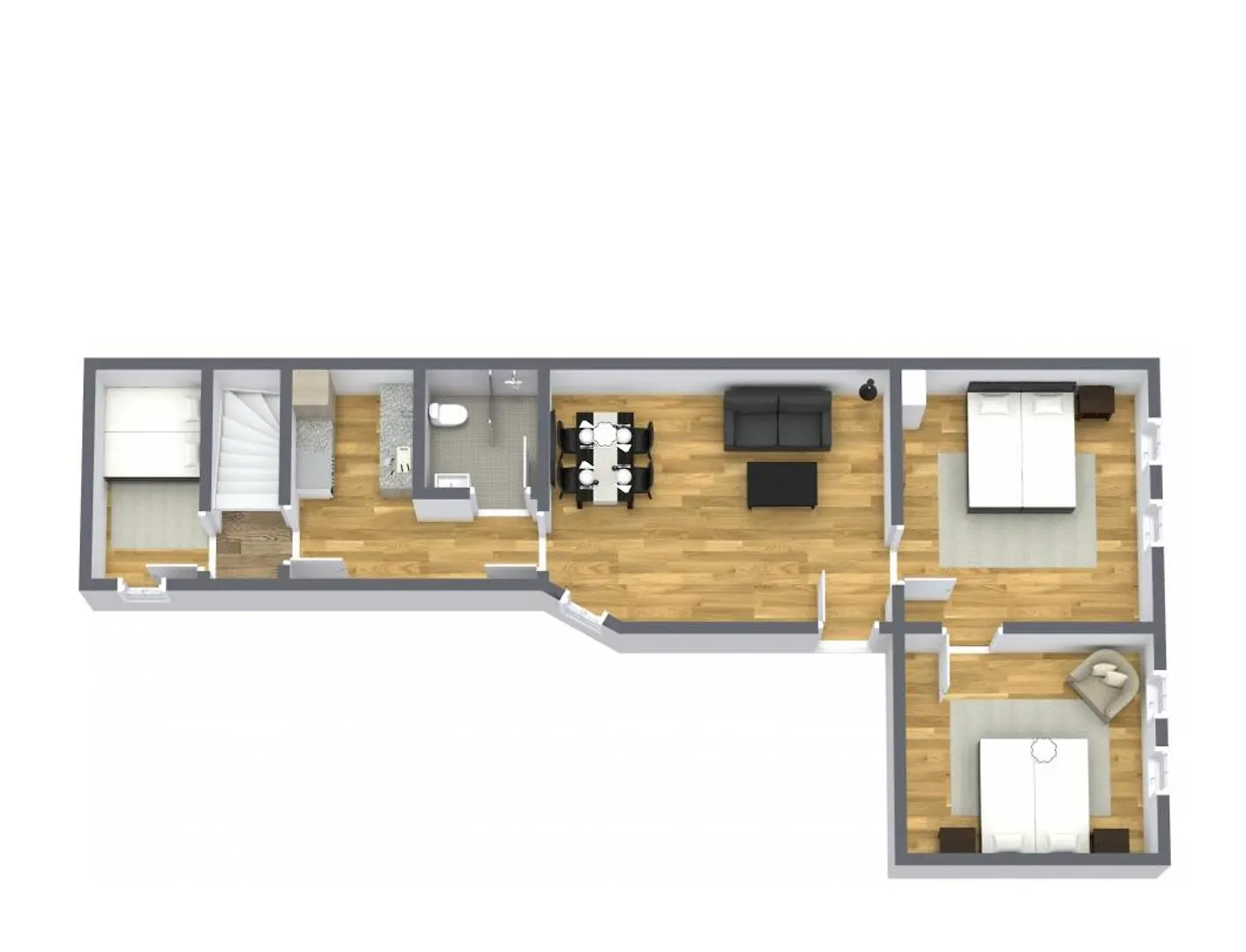 Spacious 3B W Double Beds Copenhagen City Centre Danmark